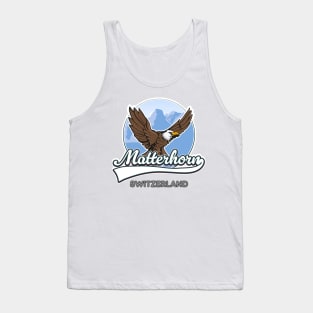 Matterhorn Switzerland travel logo Tank Top